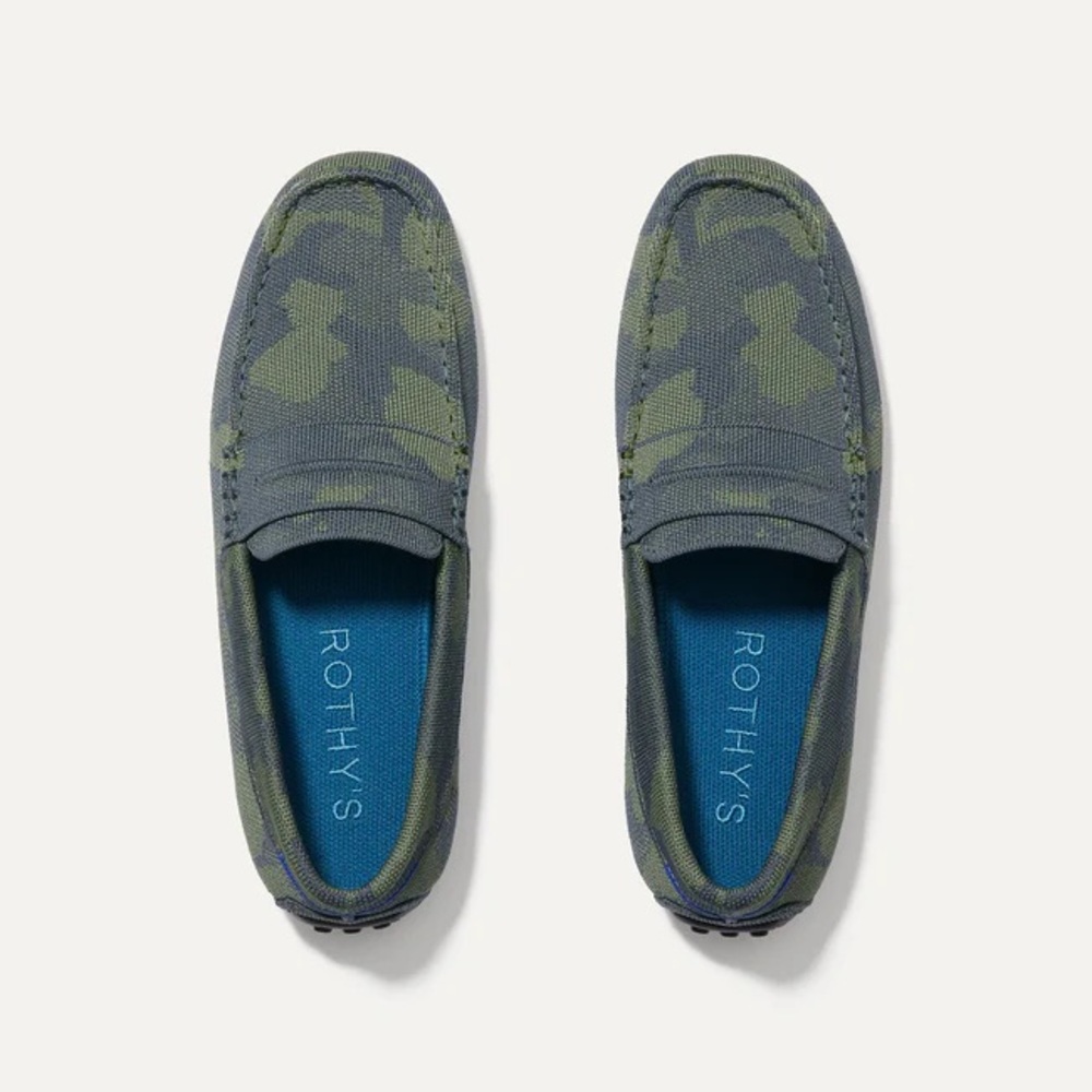 Rothy’s The Driver Loafer Forest Camo US W’s Sz 8.5 / US M’s Sz 7.5